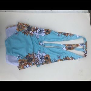 Light Blue One piece swim suit